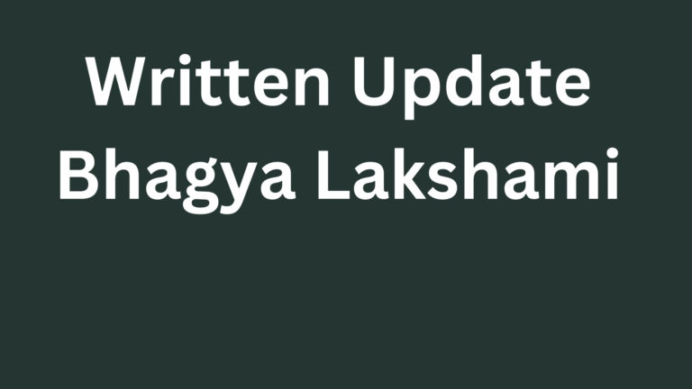 bhagya lakshmi written episode , bhagya lakshmi written episode 23 January 2024