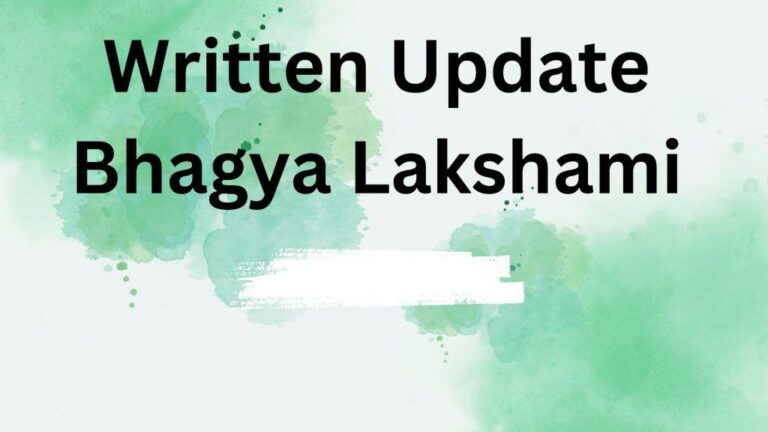 Written Update Bhagya Lakshami  11 January, भाग्य लक्ष्मी लिखित अपडेट 11 जनवरी